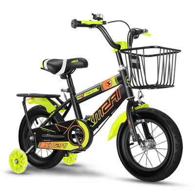 12" Bicicletta Cornice in acciaio al carbonio Spessore spugnoso del sedile manubrio Spray imballaggio separato