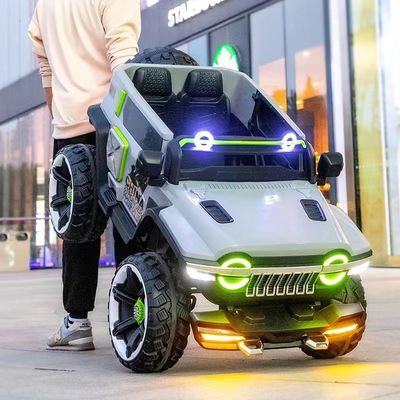 Controllo remoto Funzione di educazione precoce 12V Electric Ride On Car per bambini 390*4 Motore