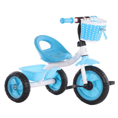 Triciclo giocattolo a 3 ruote per bambini da 2 a 6 anni leggero e facile da manovrare