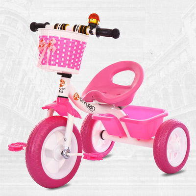 Triciclo giocattolo a 3 ruote per bambini da 2 a 6 anni leggero e facile da manovrare