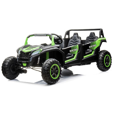 Controllo remoto 24v UTV 4 posti in auto per adulti e bambini in colore rosso rosa