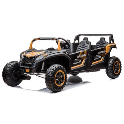 Controllo remoto 24v UTV 4 posti in auto per adulti e bambini in colore rosso rosa