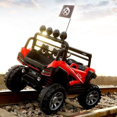 CE GCC certificato 12V Electric UTV Kids Ride On Car con telecomando e due posti 163pcs