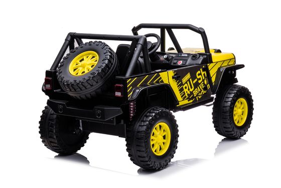 24 Volt Ride On giocattoli con telecomando e 2 posti materiale di plastica PP