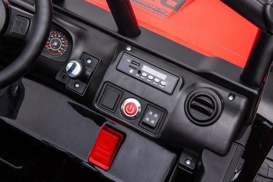 24 Volt Ride On giocattoli con telecomando e 2 posti materiale di plastica PP